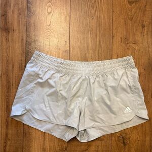 **NWT** Adidas Women's Light Gray Athletic Shorts